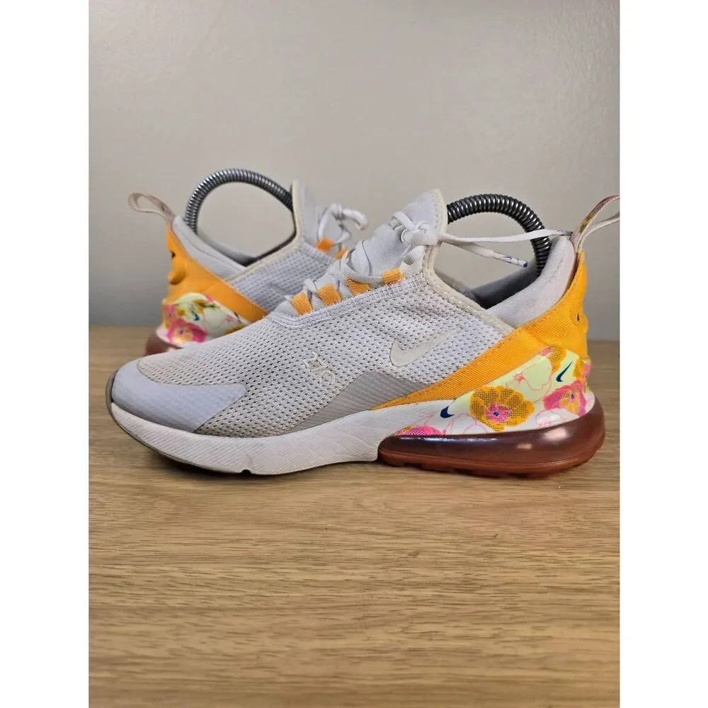Nike Air Max 270 Floral Women’s Running Shoes Size 8 Pink